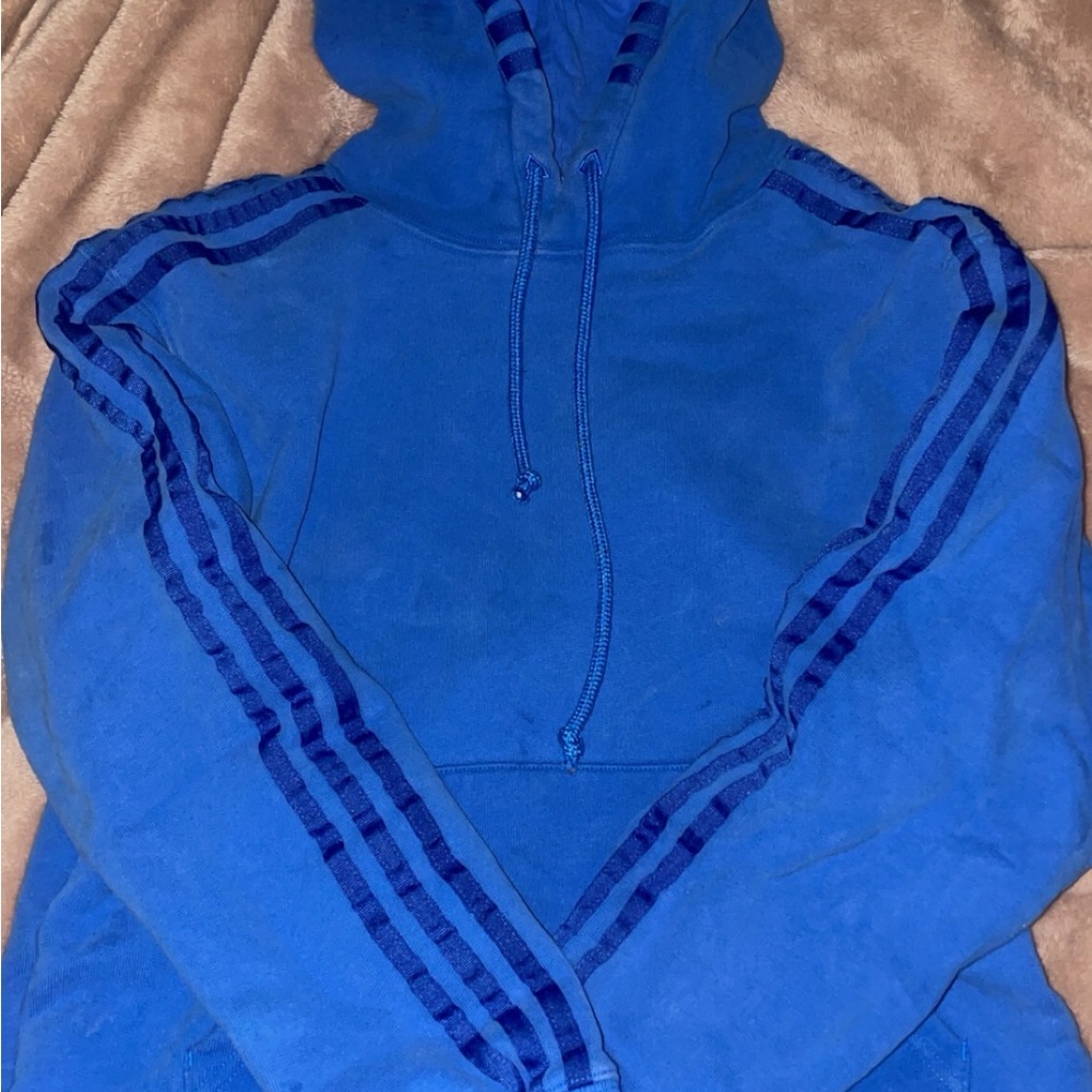 Ivy park adidas blue hoodie